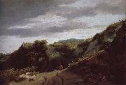 Jacob van Ruisdael Dunes oil painting artist